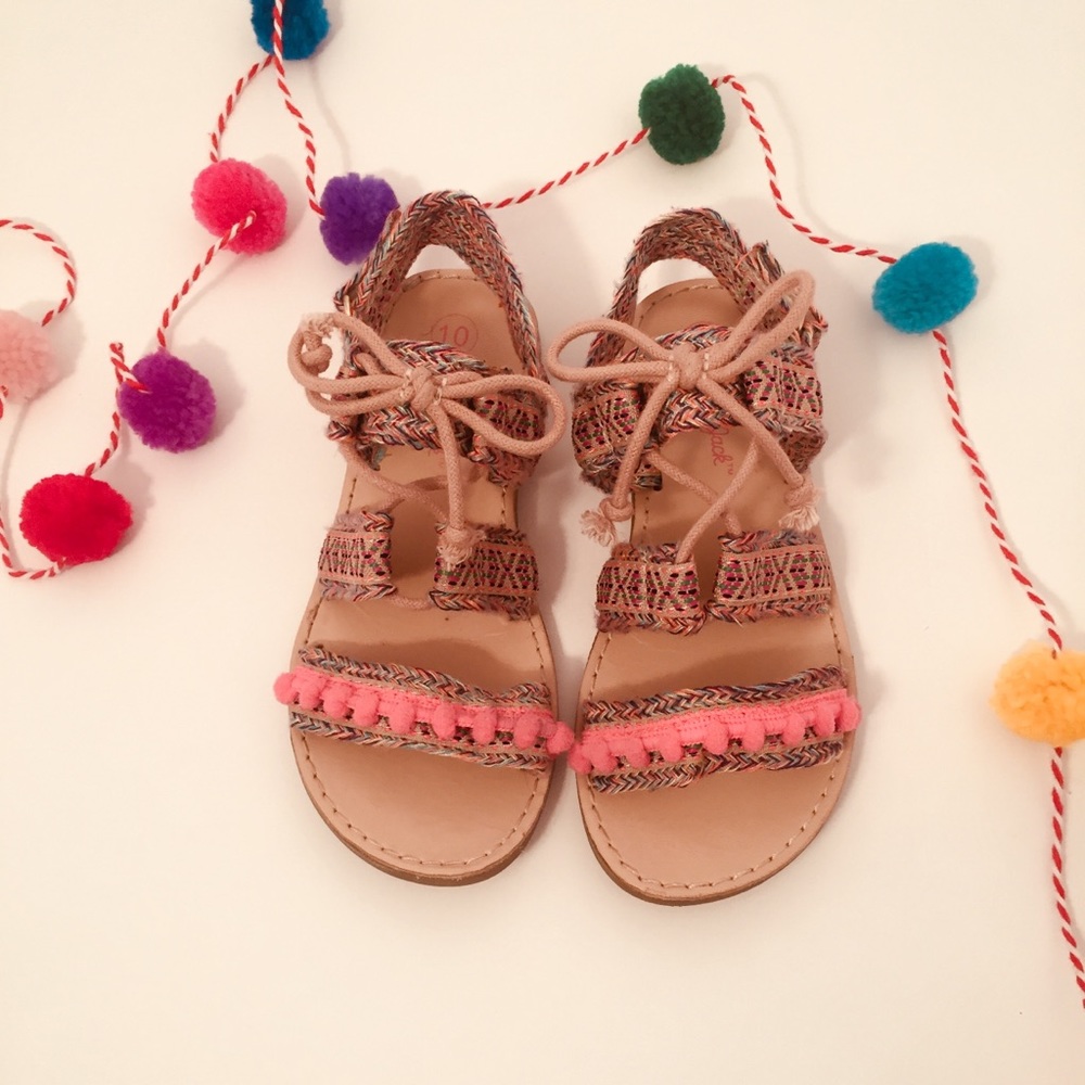 Boho little girl Sandler’s